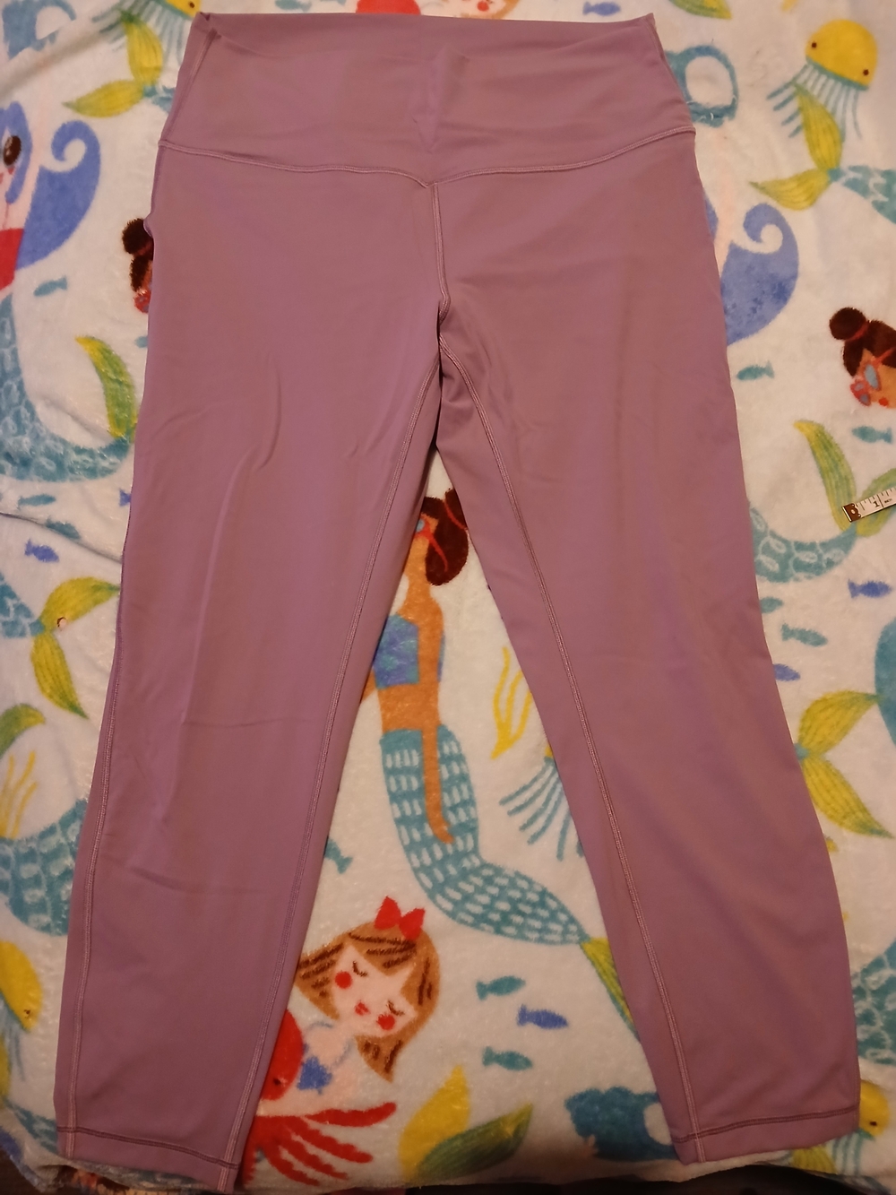 NWOT Lululemon Wunder Under High-Rise Tight 25" Wisteria Purple - Size 14 - Picture 4 of 14